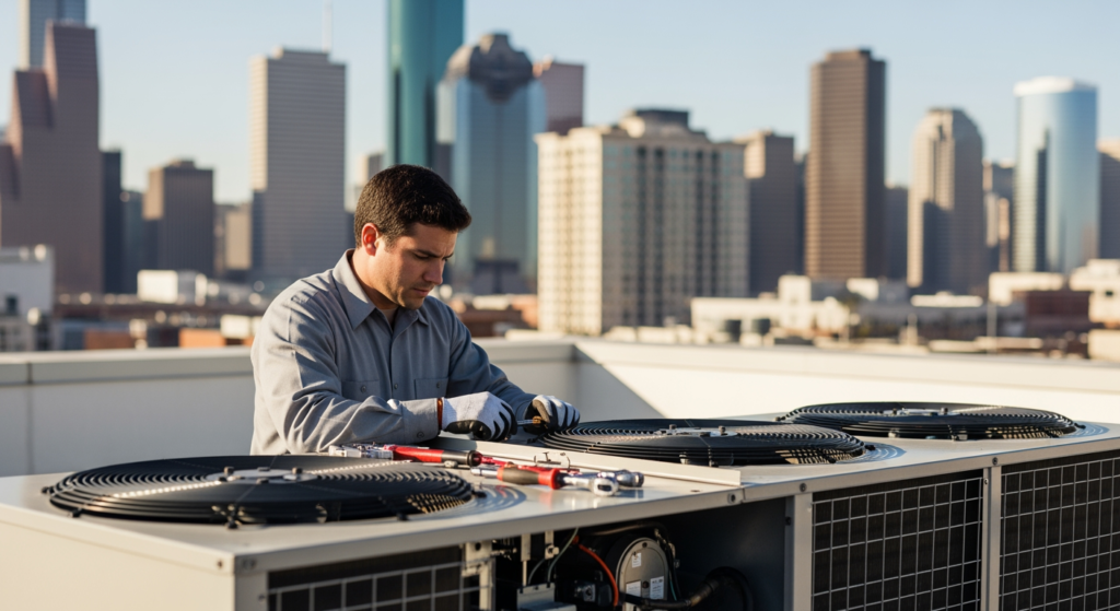 How Houston Businesses Cut Costs and Stay Comfortable with Smart Commercial HVAC Choices